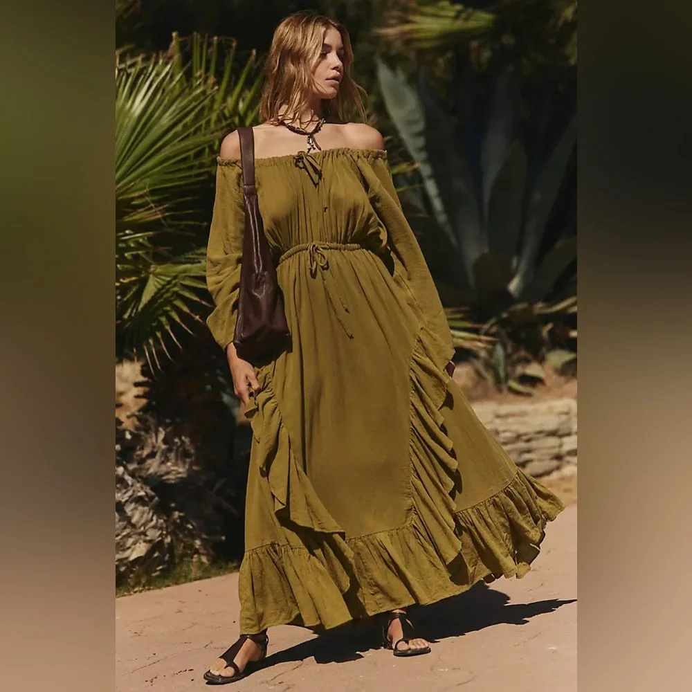 Free People Free-est Shore Chic Maxi Dress